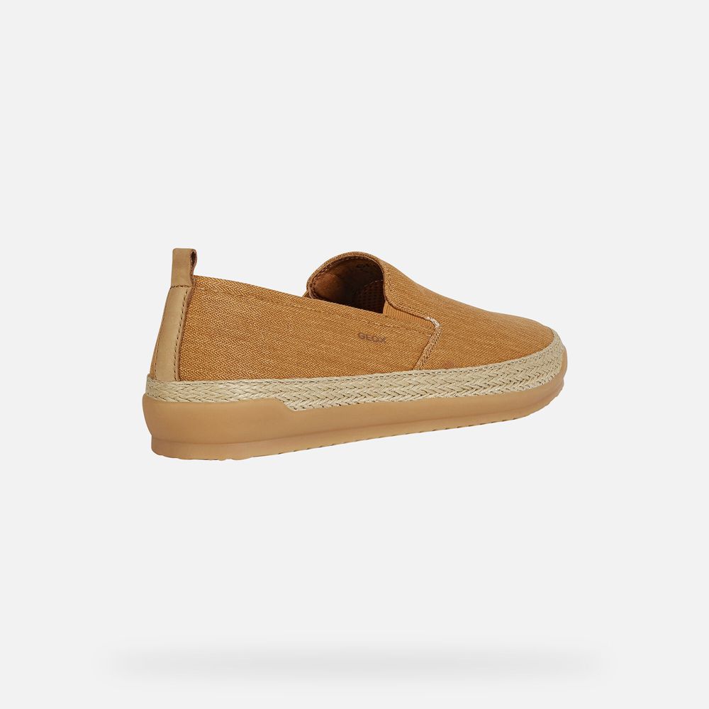 Geox Erkek Spor Ayakkabı Sarı - Mondello - HEC-326145